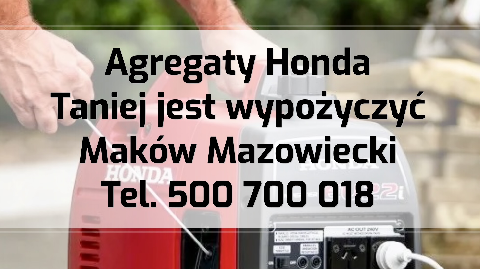 Agregaty w Makowie Mazowieckim